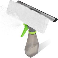Myjka do Okien 3 w 1 ze Spryskiwaczem i Ściągaczką Mikrofibra Biała
