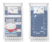 Pościel Bambusowa 100X135 Hipopotam 3530 A