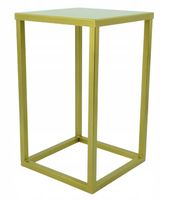 Nowoczesny Kwietnik Loft ZŁOTY SIMPLE 16 211/K-16-1P-40Z