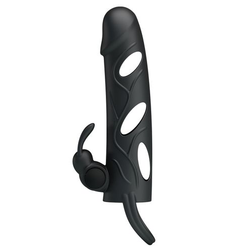pretty love   penis sleeve with ball strap vibration na Arena.pl