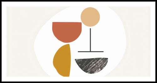 Plakat 91,3x44,5cm Kompozycja Balans na Arena.pl