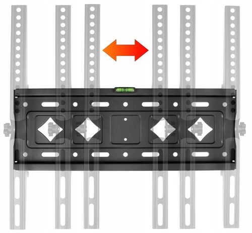Super Mocny Uchwyt do Telewizora 25-80 cali 80kg Regulacja nachylenia na Arena.pl