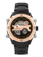 ZEGAREK MĘSKI NAVIFORCE GLOCK - (zn039d) - black/rosegold
