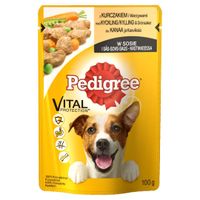 Pedigree Vital Protection z kurczakiem i warzywami w sosie 100 g