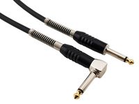 Kabel instrumentalny JACK 6,3 mm kątowy 6 m 0,23mm Czarny Red's Music GC0260C PL