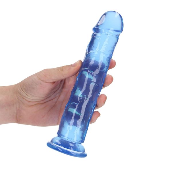 Straight Realistic Dildo With Suction Cup - 8'' / 20 zdjęcie 4