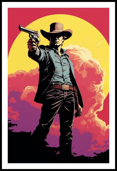 Plakat 53x81cm Strzelec z Epoki zdjęcie 3