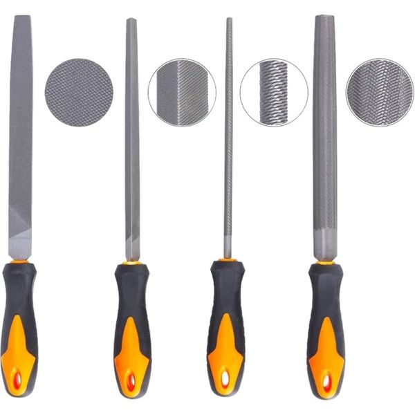 Zestaw pilników do metalu drewna iglaki iglaków tarniki zdzieraki etui 18el zdjęcie 11