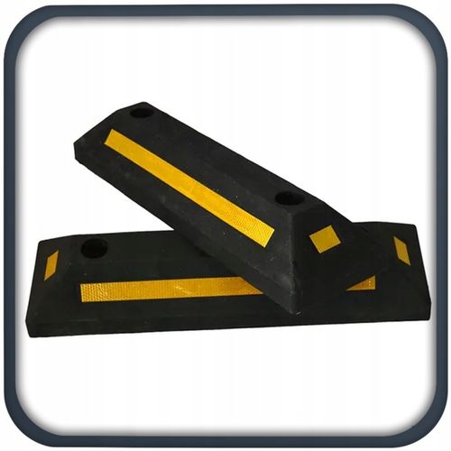 OGRANICZENIE SEPARATOR PARKINGOWY OGRANICZNIK NAJAZD SAMOCHODOWY + ŚRUBY na Arena.pl