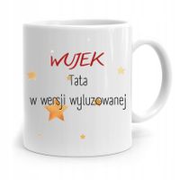 Kubek Prezent Dla Wujka Tata W Wersji Wyluzowanej Z Nadrukiem Ze Zdjęciem