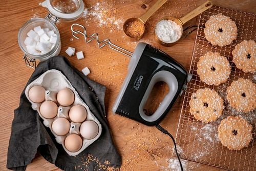 Mikser ręczny robot kuchenny 750W turbo 5 prędkości czarny na Arena.pl