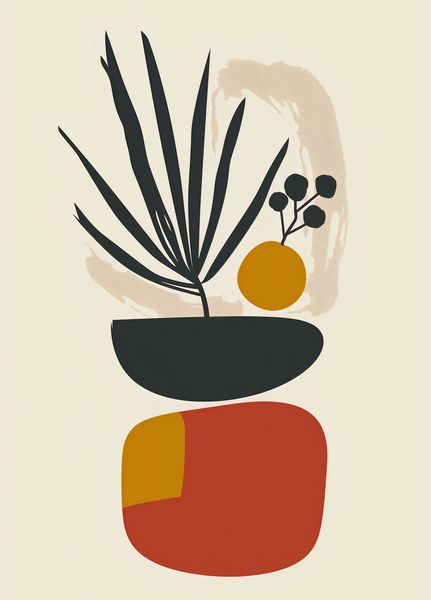 Plakat 39,5x55cm Botaniczny Wgląd zdjęcie 1