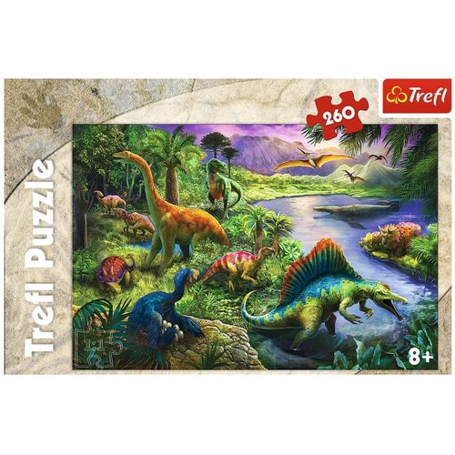TREFL Puzzle 260el Dinozaury na Arena.pl