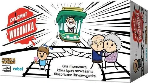 DYLEMAT WAGONIKA Imprezowa gra dla dorosłych REBEL na Arena.pl
