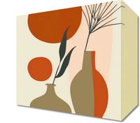 Obraz 20x20cm Wazy w Czerwieni