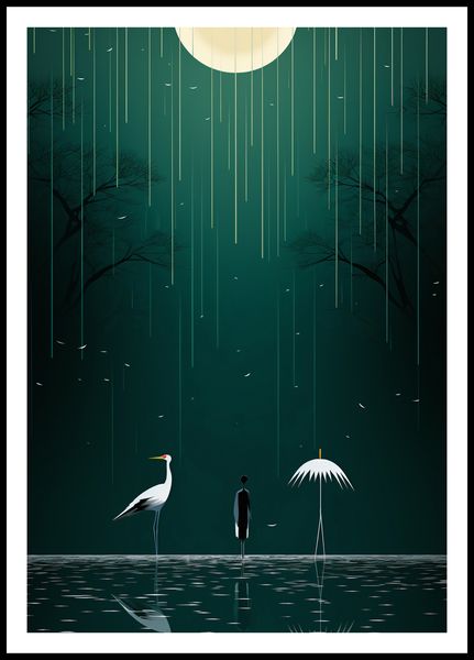Plakat 68x98cm Nocne Marzenia zdjęcie 3
