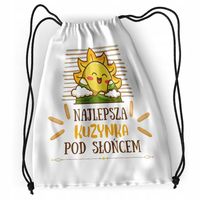 Plecak Dla Kuzynki Sportowy Szkolny Worek Torba Z Nadrukiem Ze Zdjęciem