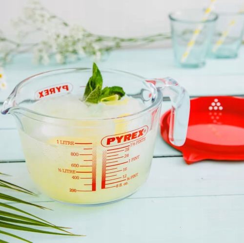Szklany dzbanek kuchenny z miarką i pokrywką 1 L PYREX na Arena.pl