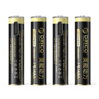 Bateria litowa akumulator AAA 1.5 V 500mWh USB-C - 4 szt.