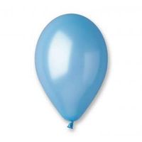 balony gm90 metal 10" - błękitne 35/ 100 szt.