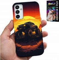 ETUI DO SAMSUNG GALAXY M13 4G - MONSTERTRUCK, CIĘŻARÓWKA, WZORY + SZKŁO