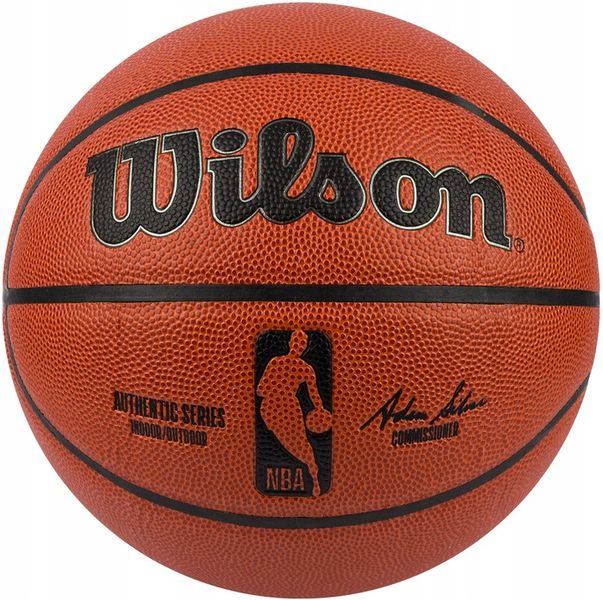 Piłka do koszykówki WILSON NBA AUTHENTIC In/Out koszykarska r. 6 zdjęcie 3