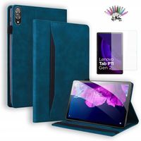 ETUI SKÓRZANE DO LENOVO TAB P11 2GEN 11.5 TB350FU TB350XU + SZKŁO + RYSIK