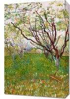Obraz 40x60cm The Flowering Orchard, Van Gogh Vintage