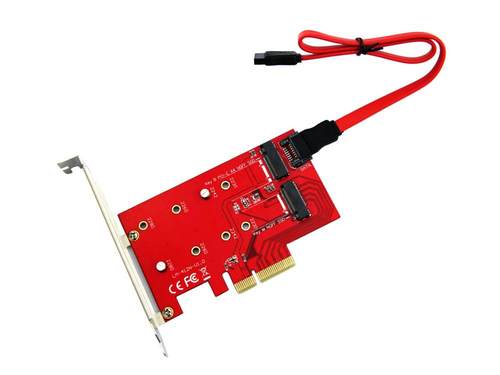 KONWERTER NGFF M.2 B + M klucz SSD do PCI-E 4X na Arena.pl