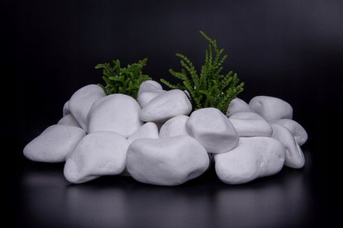 THASSOS BIAŁY OTOCZAK 3-6cm 20kg KAMIEŃ OGRODOWY na Arena.pl