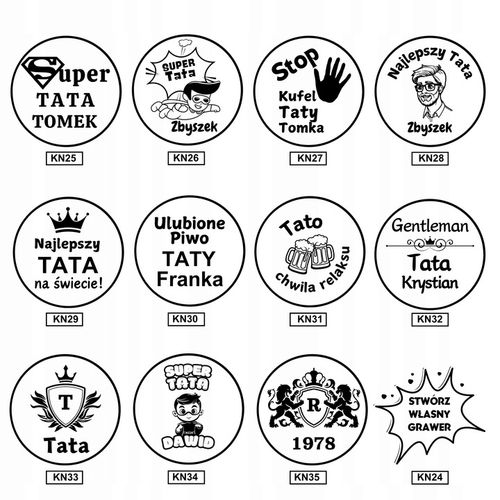 Kufel Do Piwa Z Grawerem +otwieracz Prezent na Urodziny 18-30-40 Dla na Arena.pl