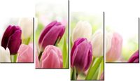 140CM 70 OBRAZ SOCZYSTE TULIPANY ŚCIENNY