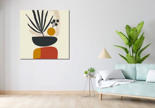 Obraz 100x100cm Botaniczny Wgląd na Arena.pl