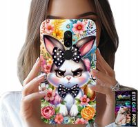 ETUI DO XIAOMI REDMI 8 - KRÓLIK WIELKANOCNY, ZAJĄC, JAJKA + SZKŁO