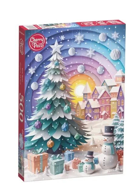 Puzzle 500 elementów. Świąteczne życzenia zdjęcie 1