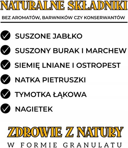 ZDROWY PRZYSMAK dla KONIA smakołyk cukierki 10kg smak JABŁKO pasza WITAMINY na Arena.pl