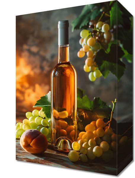 Obraz 20x30cm Bursztynowe Wino zdjęcie 1