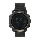 M-Tac Zegarek Taktyczny Black z Kompasem, Termometrem, Krokomierzem Outdoor