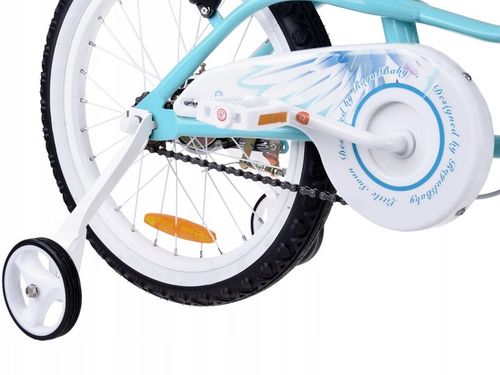 RoyalBaby Rower dziecięcy 18" Little Swan koszyk kółka boczne RB18-18 na Arena.pl