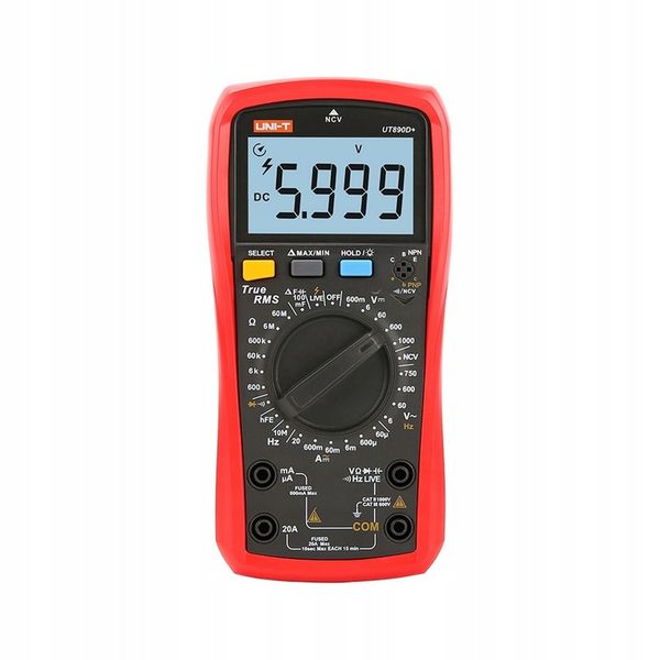 Miernik uniwersalny Uni-T UT890D+ zdjęcie 9