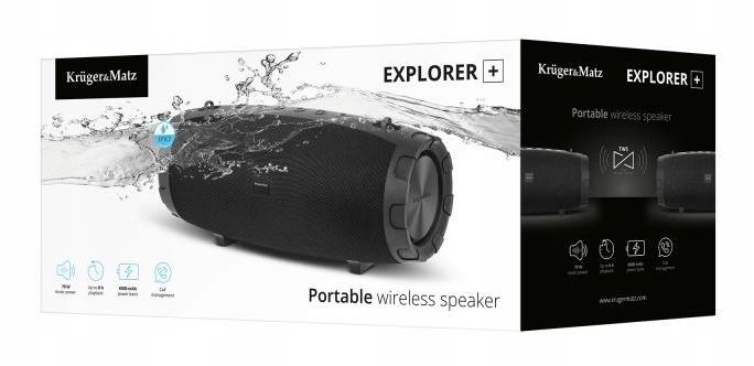 Głośnik Bluetooth TWS Przenośny USB SD IPX7 zdjęcie 6