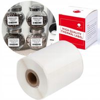 Phomemo M110 etykiety termiczne 50x30mm 230 biała folia termiczna naklejki