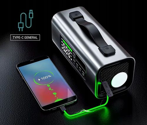 Jump Starter Booster Kompresor Samochodowy Dmuchawa Powerbank na Arena.pl