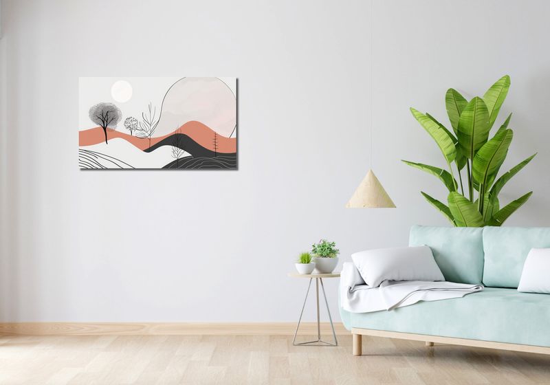 Obraz 90x50cm Półcień Widoku zdjęcie 2