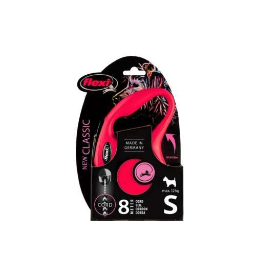 Smycz Flexi Classic rozm.S-8m do 12kg,czerw. linka na Arena.pl