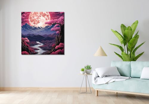 Obraz 90x90cm Różowa Kraina Marzeń na Arena.pl