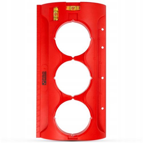 WZORNIK SZABLON DO WYCINANIA WYMIAROWANIA OTWORÓW POD PUSZKI GNIAZDEK na Arena.pl