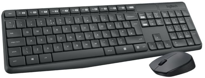 LOGITECH Zestaw Klawiatura i Mysz BEZPRZEWODOWA BLUETOOTH MK235 zdjęcie 7