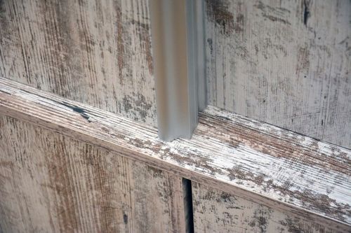 Szafa przesuwna PREMIUM 120cm sosna bielona połysk na Arena.pl