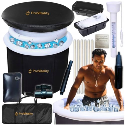 Basen do morsowania XL beczka dmuchana przenośna ZESTAW wieko na Arena.pl